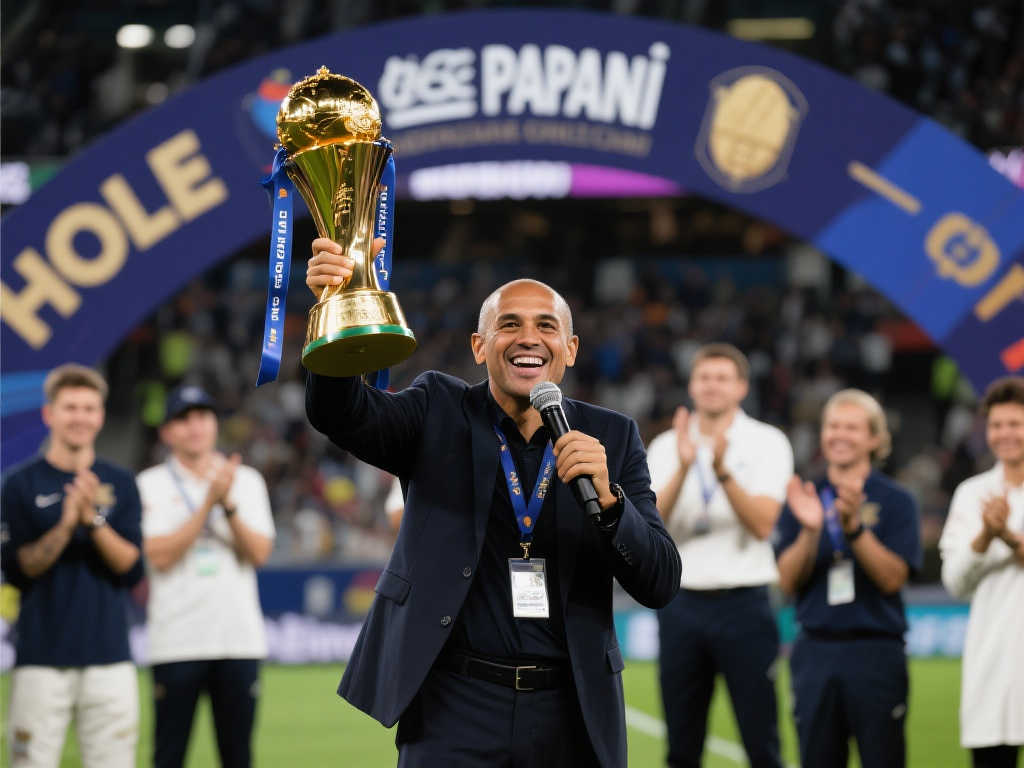 孔帕尼：夺冠喜悦无以言表 致谢幕后英雄们